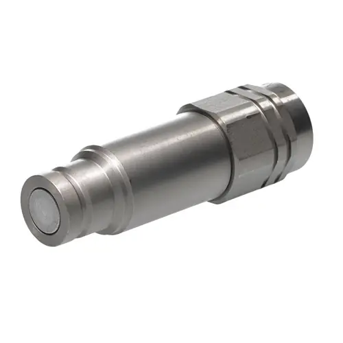Holmbury HCP12-M-12S 1/2 in. Carbon Steel Coupling 1 1/16-12 UN, ISO 16028 W/ Nitrile Rubber Seal