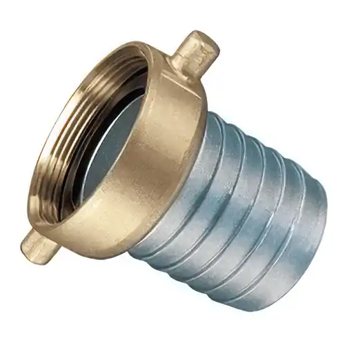 Kuriyama FHNSTF150 1 1/2 in. Aluminum Shank with Brass Swivel Nut Female (NST Threads)