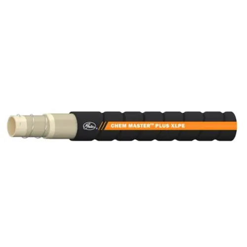 Gates 1 1/2 in. Chem Master Plus XLPE 200 PSI SD Black Chemical Hose