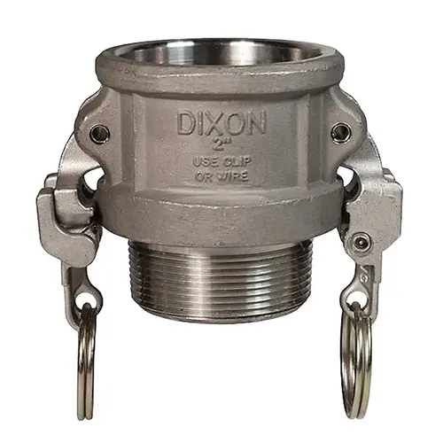Dixon HAB300EZ 3 in. Cam & Groove Hastelloy Type B Coupler - Male NPT