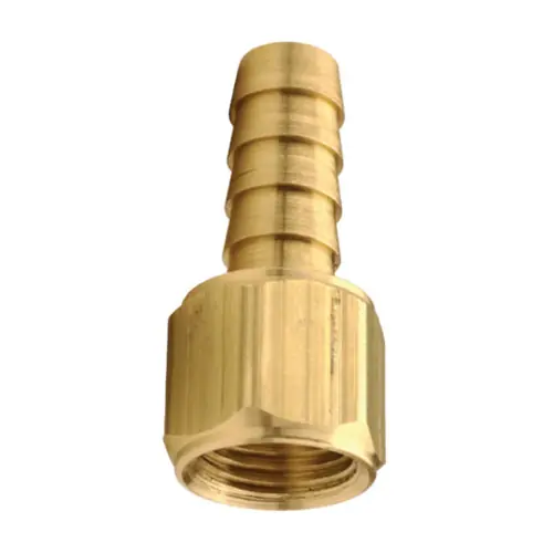 Dixon 1450609K 3/8 in. Hose ID x 3/8 in. NPTF Brass Hose Fitting - 9/16 in.-18 Female UNF