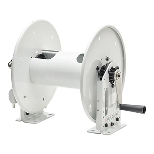 Reelcraft C23012 Heavy Duty Aluminum Hose Reel, Manual Rewind, 3000 PSI - Reel Only - Powder Coated