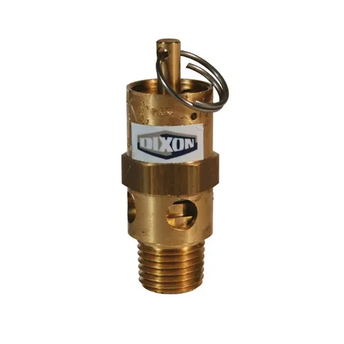 Dixon SV30 1/4 in. Brass Standard Safety Pop-Off Valve 30 PSI