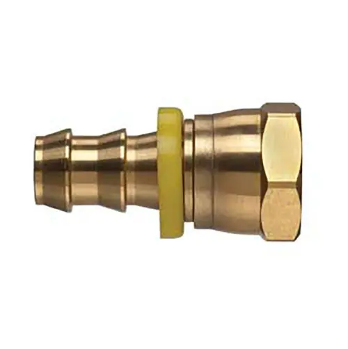 Kuriyama 1/2 in. x 1/2 in. Female NPTF Brass Push-on Fitting