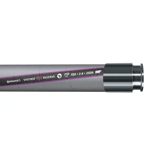 Continental ContiTech Vintner™ Reserve 1 in. Transfer Hose w/ 3A Tri-Clamp Ends