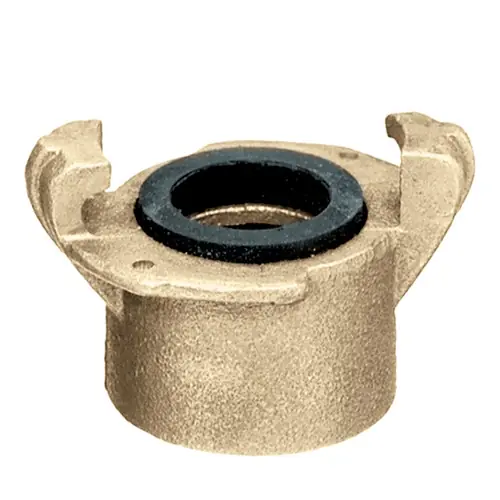 Kuriyama SBBR6 2 in. Brass Sand Blast Female Threaded Coupling (NPT Threads)
