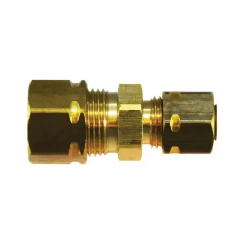 Midland Industries 26066 3/8 in. Brass Compression Captive Sleeve Union
