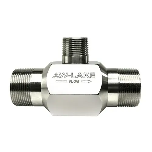 AW-Lake TN-1-15 Turbine Flow Meter 1 in. Male NPT - Stainless Steel, 15 Max GPM