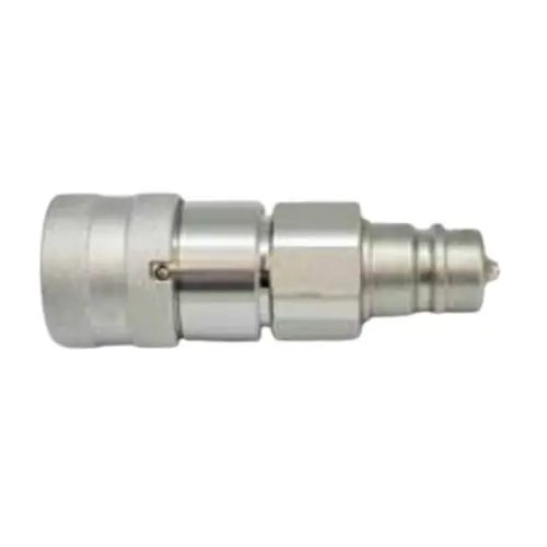 PCI FF08-N12F/NV-12-M FF ISO 16028-5675 Zinc Nickel Plated Steel Female Flush Face X Male Non-Valved Combination Couplings - Plug