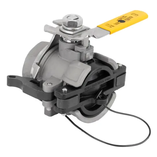 Banjo 1 in. Full-Port Female Dry-Mate x 1 in. Female NPT, 316 Stainless Steel Valve - EPDM Seal
