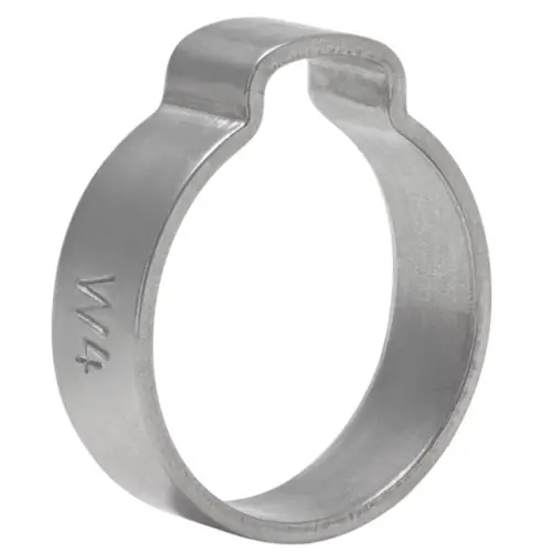 Mikalor Clamps LLC 23012010 9-11 mm Stainless Steel W4 AISI 304 One Ear Clip - Box Qty 1,000