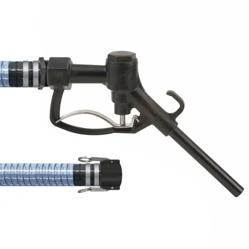 BadgerFlex Poly Spring 1 in. PVC DEF Hose w/ Part C Female Couplers x Nozzle