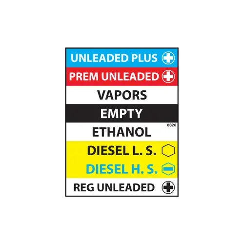 PT Coupling Commodity Tag Decal 026