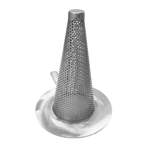 Titan Flow Control PS15SS10200 2 in. Perforated Temporary Conical Strainer, Stainless Steel - 150#