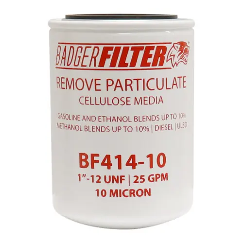 BadgerFilter BF414-10 Fuel Filter - 10 Micron, Particulate