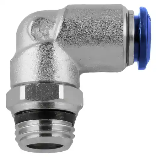 AIGNEP 87111-04-04, 1/4 in. Push-To-Connect Tube x 1/4 in. Swivel Elbow - Pack of 10