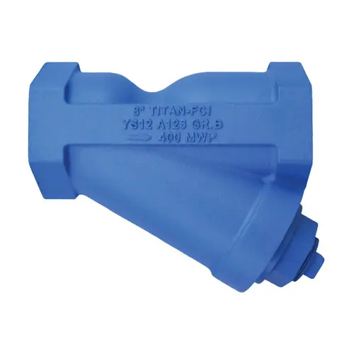 Titan Flow Control YS12I0050 1/2 in. Y-Strainer, Threaded, Cast Iron - ASME Class 250