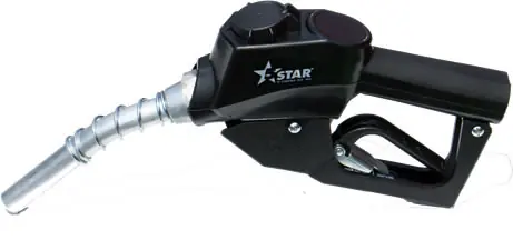 M. Carder 5-Star 3/4 in. "S" Prepay Unleaded Nozzles - Yellow