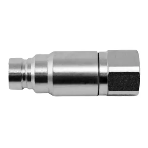 PCI 3FF ISO-16028 QPQ Plated Steel Connect Under Pressure Couplings - Plug