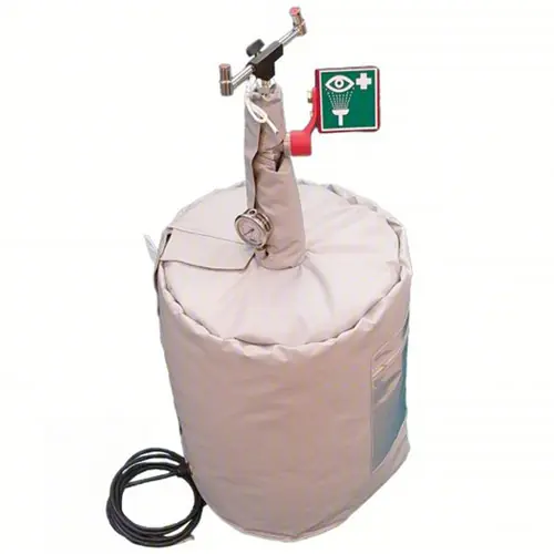 Hughes Safety 15GEW-BLKT-HT Heated & Insulated Jacket for 15 Gallon Pressurized Eyewash