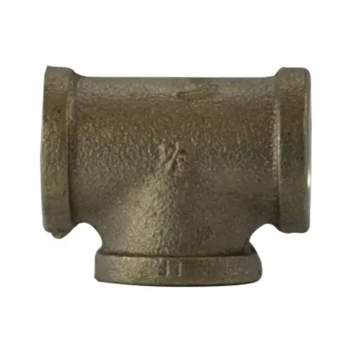 Midland Industries AMC® 738101-04 Pipe Tee, Lead Free Bronze, 1/4 in. FPT