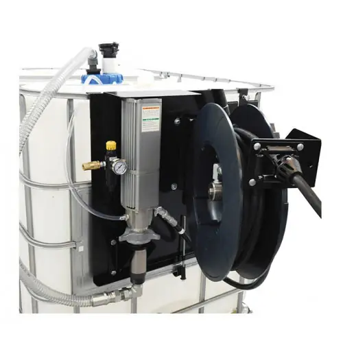 Balcrank Panther® HP 3:1 Pump for 275 Gallon Tote Package w/ 30 ft. Hose Reel - Top Mount