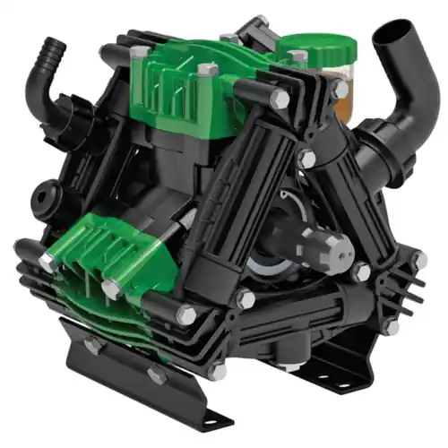 Udor ZETA 120 VAGR1 1 1/2 in. Diaphragm Pump, 3 cylinders, 31 GPM, 300 PSI