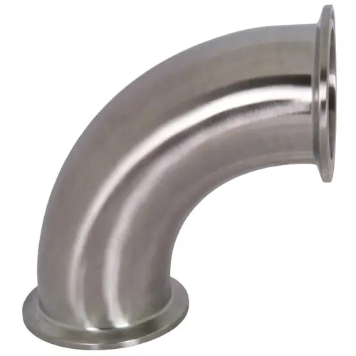 Dixon Sanitary B2CMP-R400 4 in. Stainless Steel 90° Clamp Elbow