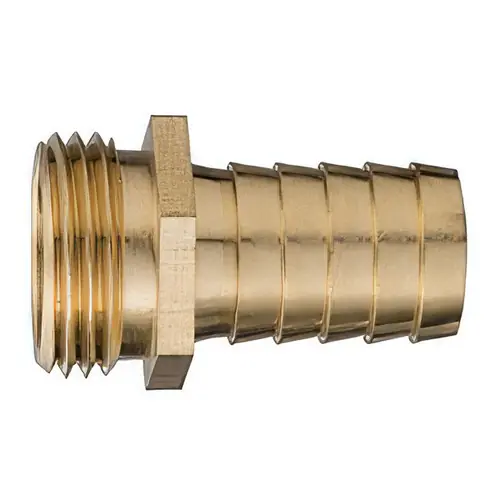 Kuriyama BRGHTM050 1/2 in. Forged Brass Male Garden Hose Fitting
