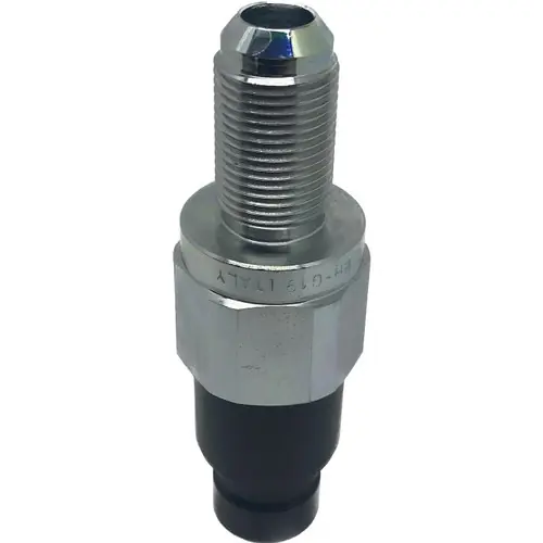 Stucchi APM 1/2 in. Carbon Steel Flat Face Coupler 5/8 in. JIC BH, 23.85 GPM
