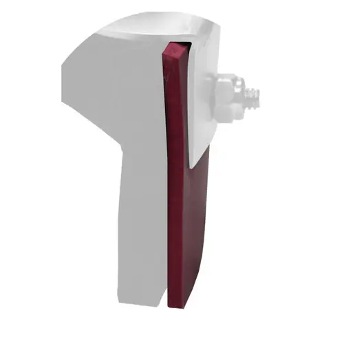 Haviland SDRR Red Neoprene Refill Blade for Super Dry Curved Squeegees