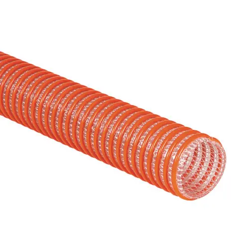 BadgerFlex Heavy Duty Water SD 8 in. PVC Suction & Discharge Hose - Hose Only