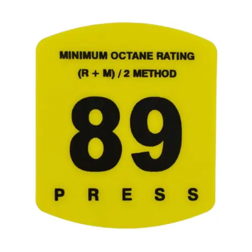 RDM ES500S-89 89 Octane Press to Start Overlay - Gilbarco Encore S