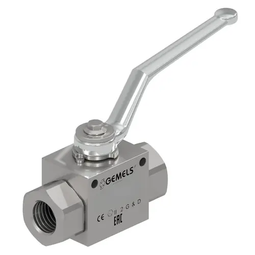 Gemels GE2 Ball Valve 1/4 in. NPT DN6 1111AB 7250 PSI