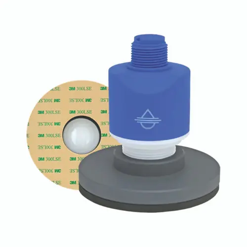 Flowline LM53-4855 EchoBeam Mounting Adapter with Adhesive, 1 1/2 in. NPT
