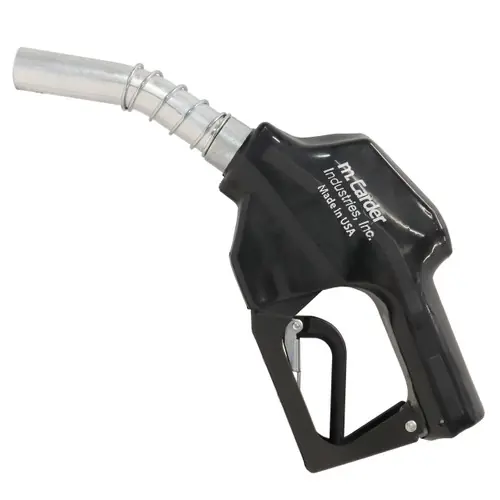 M. Carder Fuelmaster 1 in. Automatic Diesel Nozzle - Black