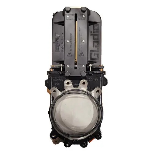 RIV Gladio 10 in. Knife Gate Valve, No Actuator 100 PSI