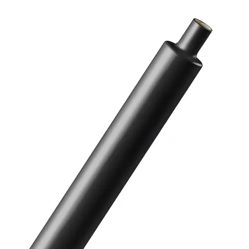 Techflex H2A0.50BK Shrinkflex 2:1 Dual Wall 1/2 in. x 4 ft.  Adhesive, Black