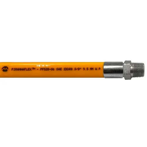 Kuriyama Piranhaflex PF528NC 1/4 in. Hydraulic Hose Assembly w/ Male NPT Ends