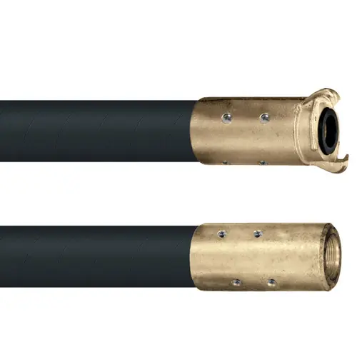 Kuriyama 3/4 in. T753AA Abrasive Material Blast Hose w/ Two-lug Brass Coupling & Brass Nozzle Holder