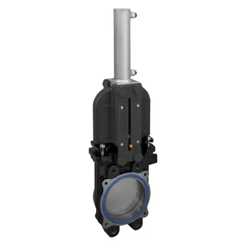 RIV Gladio 8 in. Knife Gate Valve W/ Double-Acting Hydraulic Cylinder 120 PSI