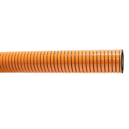 Kuriyama DuraDrop 4 in. Heavy Duty Black Nitrile, Static Dissipating Drop Hose - Hose Only