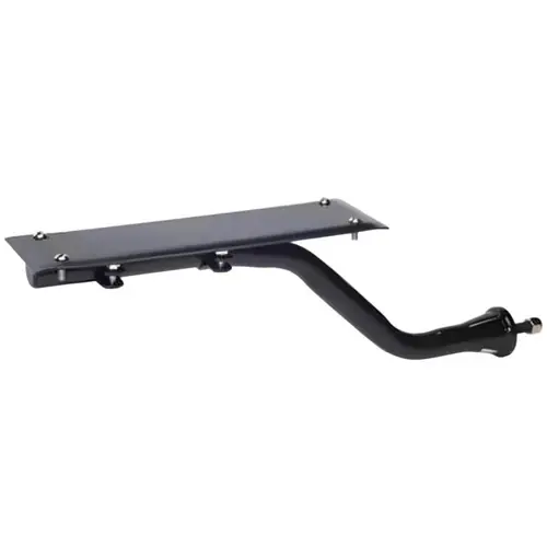 Merritt 568 Black Steel EZ-Mount Adjustable Fender Bracket - 27-30 in. Length, 8 in. Height