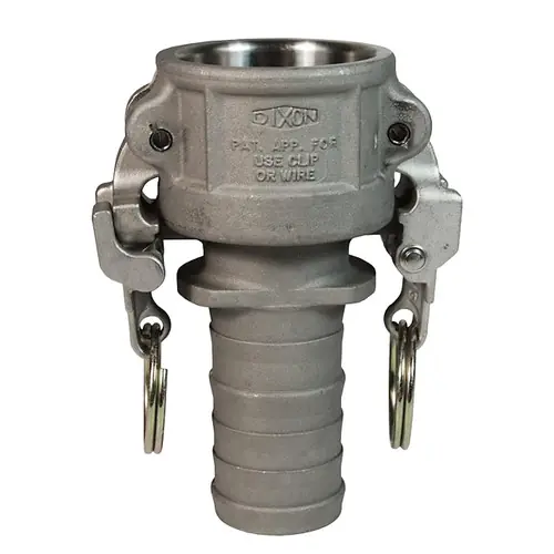 Dixon HAC300EZ 3 in. Cam & Groove Hastelloy Type C Coupler - Hose Shank