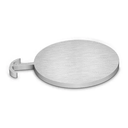 Titan Flow Control PB19SS0400 4 in. Single Blind w/ Mill Finish, Stainless Steel, 1/4 in. Thick - 150#