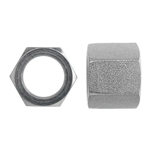 Brennan FS0318-08 O-Ring Face Seal Tube Nut 1/2 in. Steel