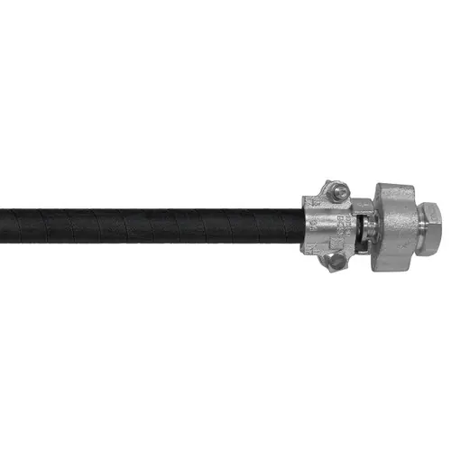 BadgerFlex 1 in. Steam Hose Assembly w/ Female NPT Ground Joint Ends - Black