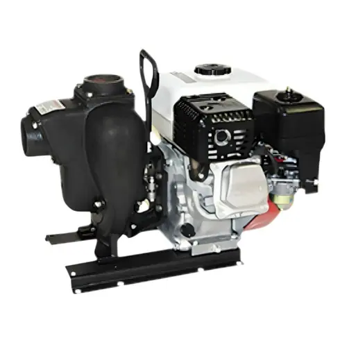 Banjo 200PIH6V 2 in. Cast Iron Gas Engine Transfer Pump w/ FKM Seals - Honda 6.5 HP, 140 GPM