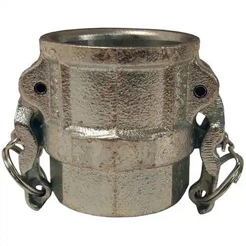 Dixon 1 1/2 in. Iron Cam & Groove Couplers - Type D Coupler x Female NPT