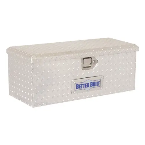 Better Built 67011387 30 in. ATV Truck Box - Bright Aluminum
